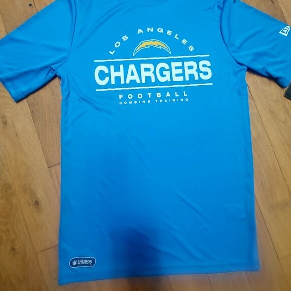 Los Angeles Chargers Shirt S Official NFL Football Combine Training New - Picture 2 of 11